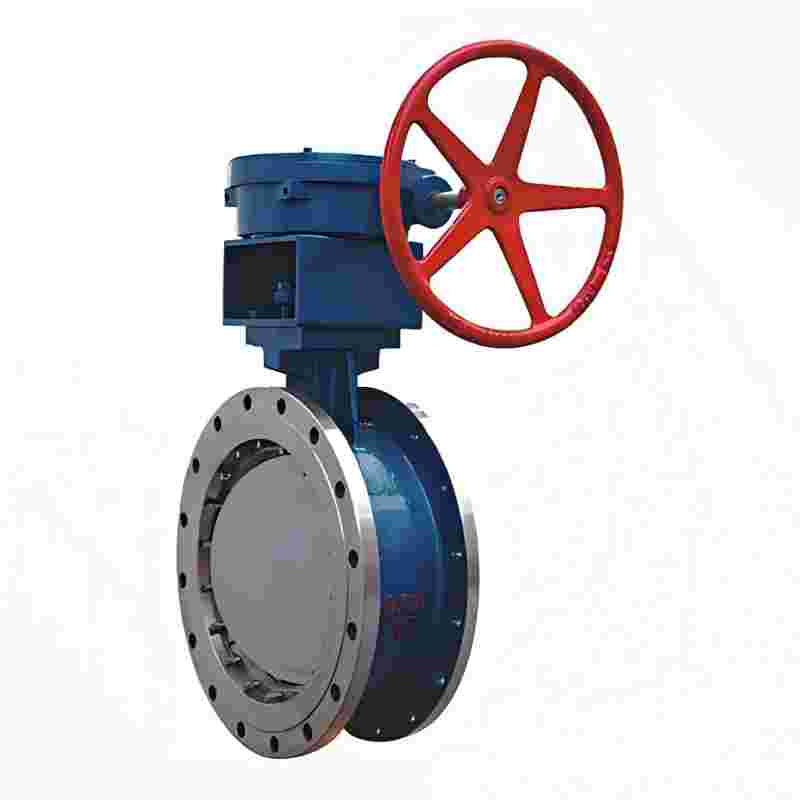 Hard metal seal butterfly valve