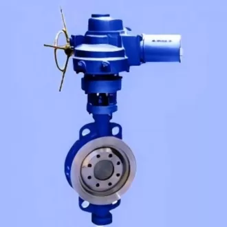 Electric pair butterfly valve
