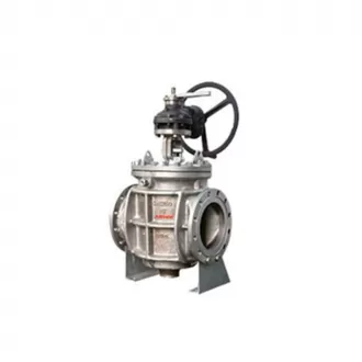 Lift plug valve