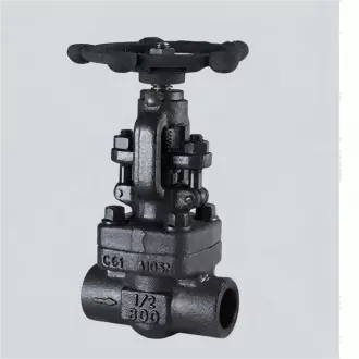 Forged steel internal thread, socket welded stop valve