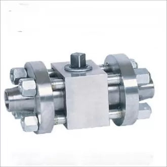 High pressure forged ball valve