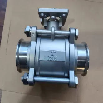 Clamp ball valve