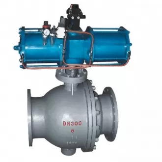 Pulverized coal ball valve