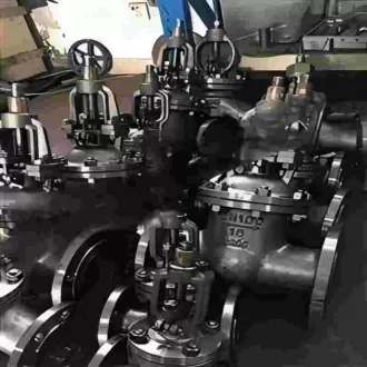Z41W-2205 double phase steel gate valve