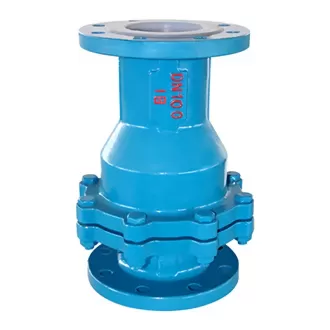 Lined with fluorine swing check valve H44