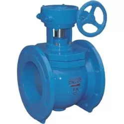 Ball type anticorrosive eccentric plug valve