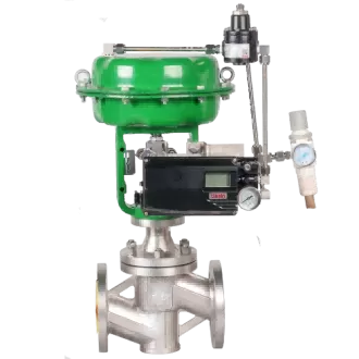 Straight regulating valve