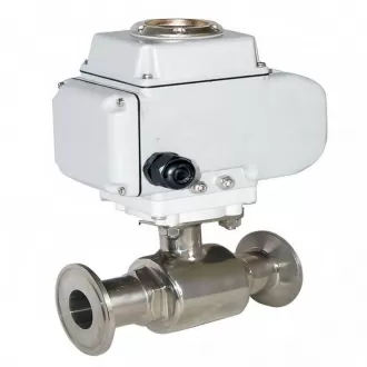 Q981F electric sanitary ball valve；electric sanitary ball valve， sanitary ball valve