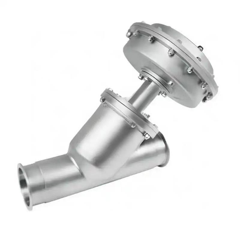 Sanitary Angle seat valve, Angle seat valve