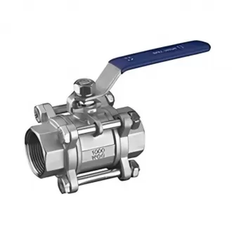 Q11F three-piece internal thread connection ball valve,
