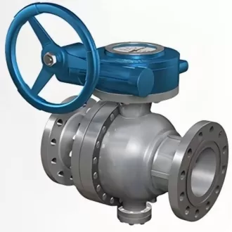 Q347F Worm Gear Fixed Ball Valve, Fixed Ball Valve, Ball Valve
