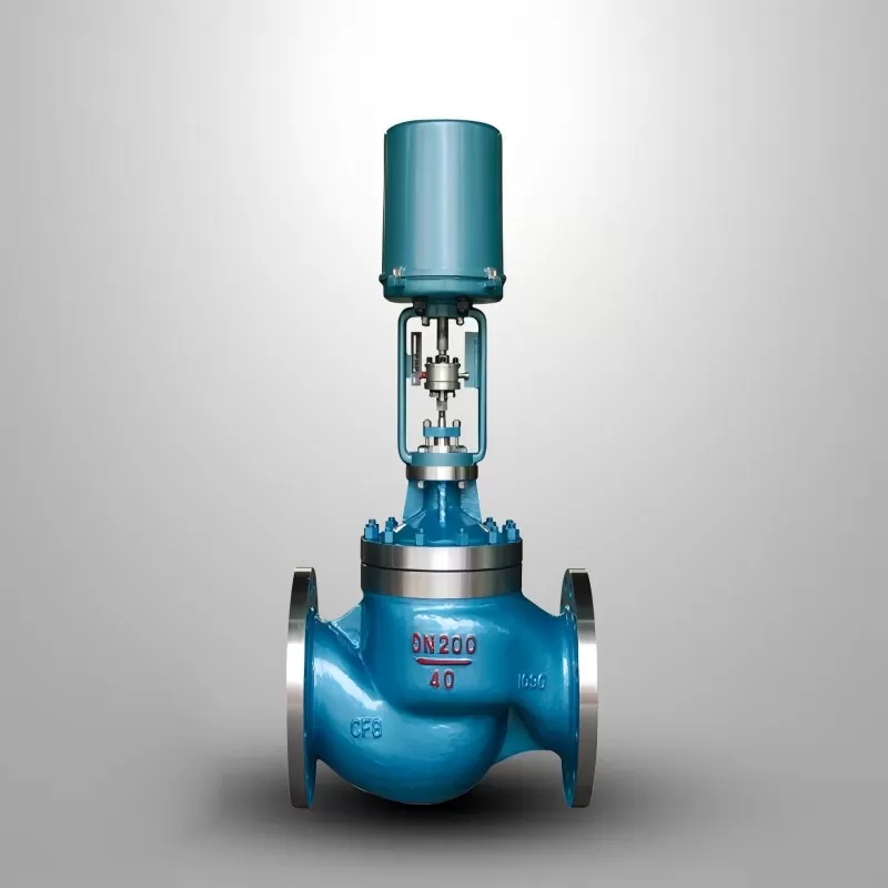 Electric sleeve regulating valve