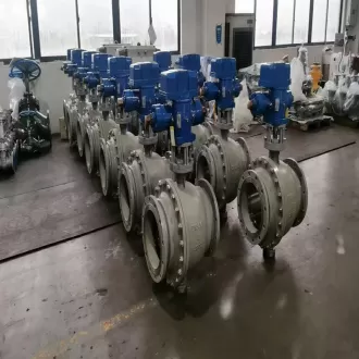 Cast steel fixed ball valve