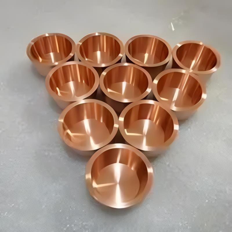 6N Copper Crucibles ,99.9999% Cu Crucibles 