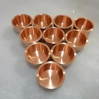 7N Gold Crucibles ,99.99999% Au Crucibles 