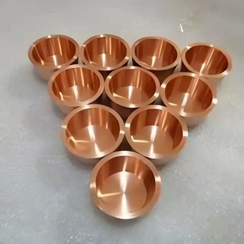 6N Copper Crucibles ,99.9999% Cu Crucibles 